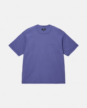 Stussy Lazy Tee - Unisex Longsleeve Tmavě Blankyt | CZQCS30414