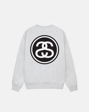 Stussy SS-Link Crew - Unisex Hoodies Šedé | SCZVO80855