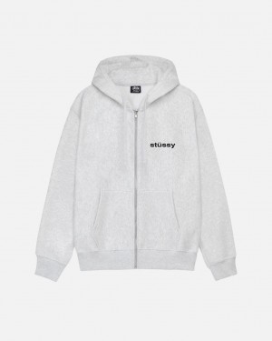 Stussy SS-Link Zip Hoodie - Unisex Hoodies Šedé | YCZGT33835