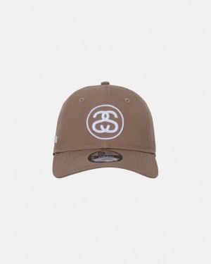 Stussy SS Link 9Twenty Cap - Unisex Hnědožlutý | QCZWA29321