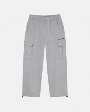 Stussy Sportovní Cargo Fleece Pant - Mens Pants Šedé | TCZWZ61839