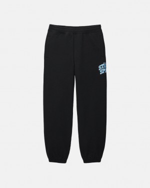 Stussy Stüssy Sportovní Sweatpant - Unisex Jeans Pants Černé | CZJVR94111