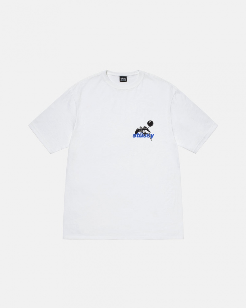 Stussy Apocalypse Tee - Unisex Shortsleeve Bílé | TCZWZ76515