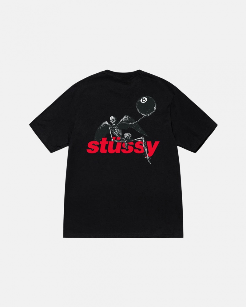 Stussy Apocalypse Tee - Unisex Shortsleeve Černé | CZIIZ27653