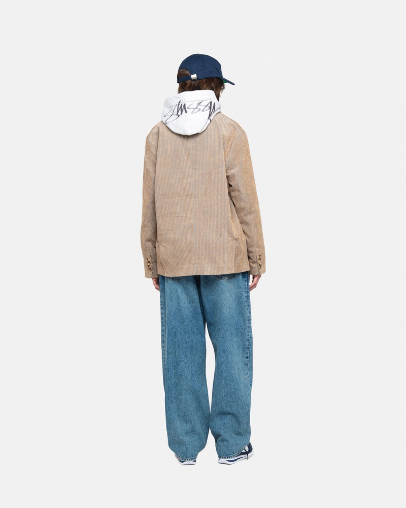 Stussy Big Ol& Jean Denim - Unisex Denim Blankyt | CZZDE98705