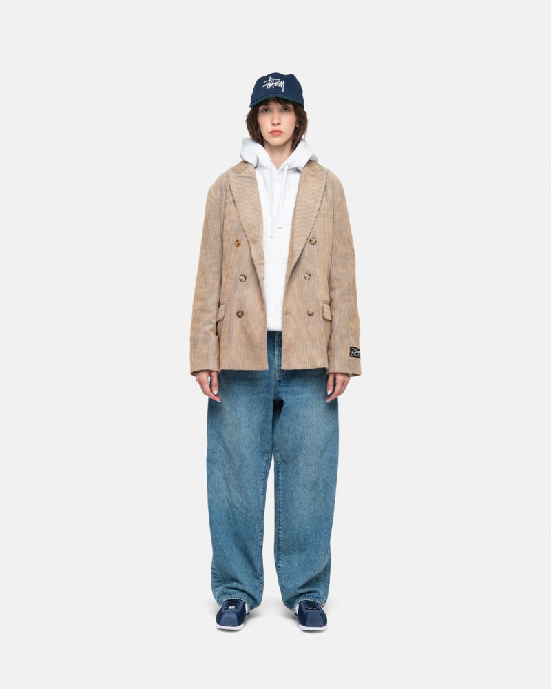 Stussy Big Ol& Jean Denim - Unisex Denim Blankyt | CZZDE98705