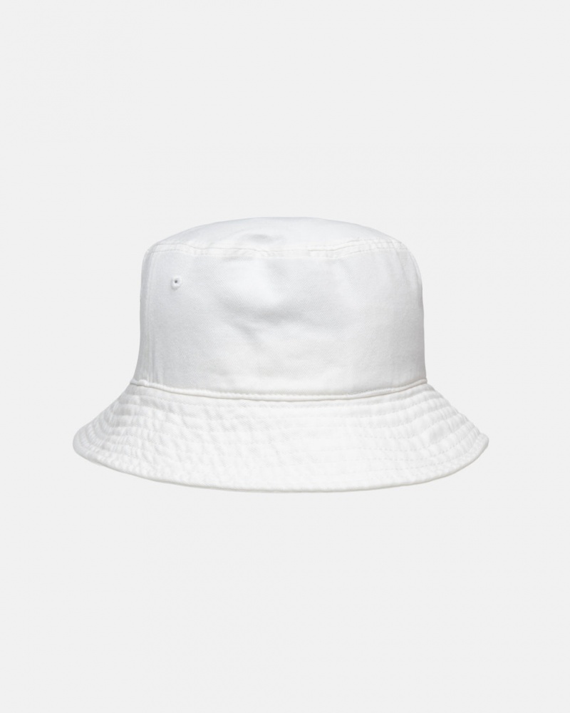 Stussy Bucket Hat Big Stock - Unisex Béžový | CZCVG44823