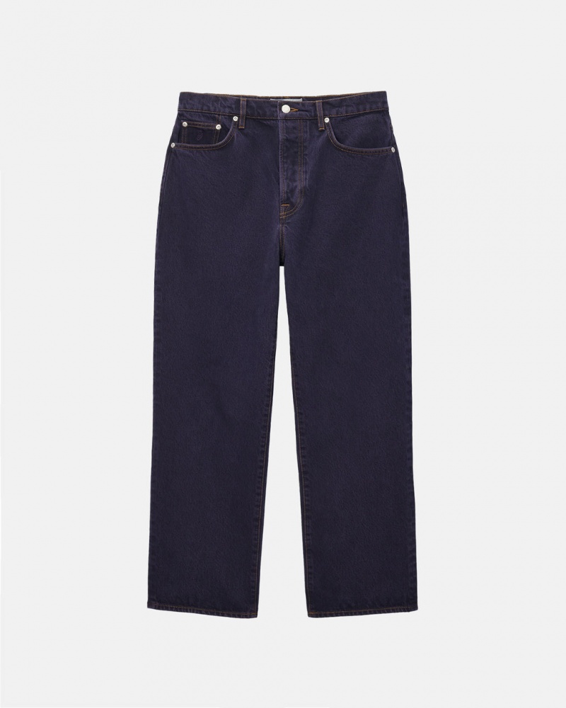 Stussy Classic Jean Denim - Unisex Denim Černé | FCZHY62074