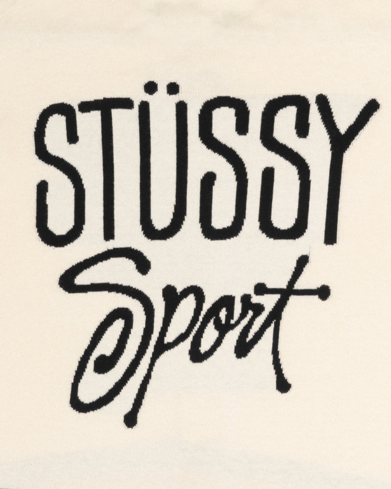 Stussy Hockey Svetrové - Unisex Sweaters Knits Béžový | CZXBR21156