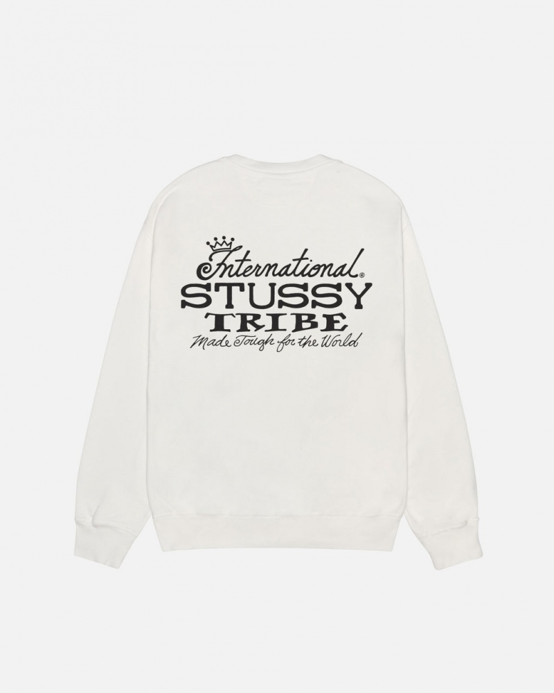 Stussy IST Crew Pigment Dyed - Unisex Hoodies Béžový | GCZUC91483