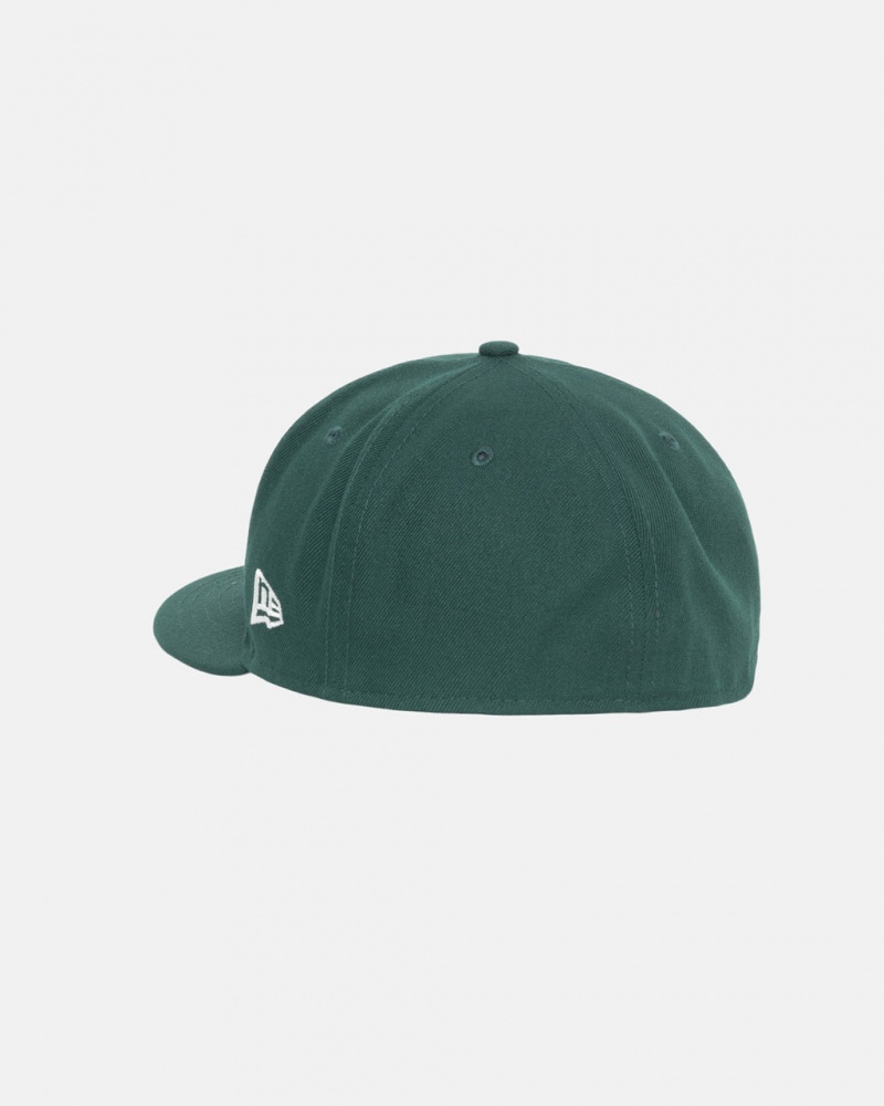 Stussy New Era 59Fifty Authentic - Unisex Zelene | GCZUC30376