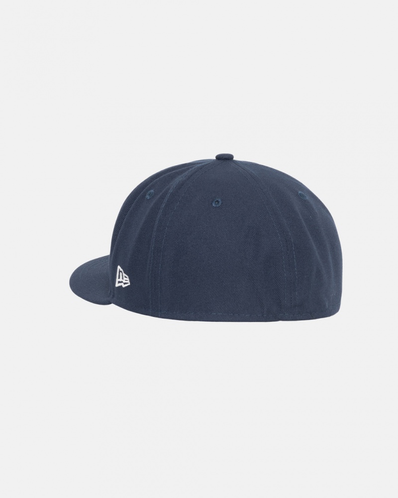 Stussy New Era 59Fifty Ny - Unisex Tmavě Blankyt | CZXMI59198