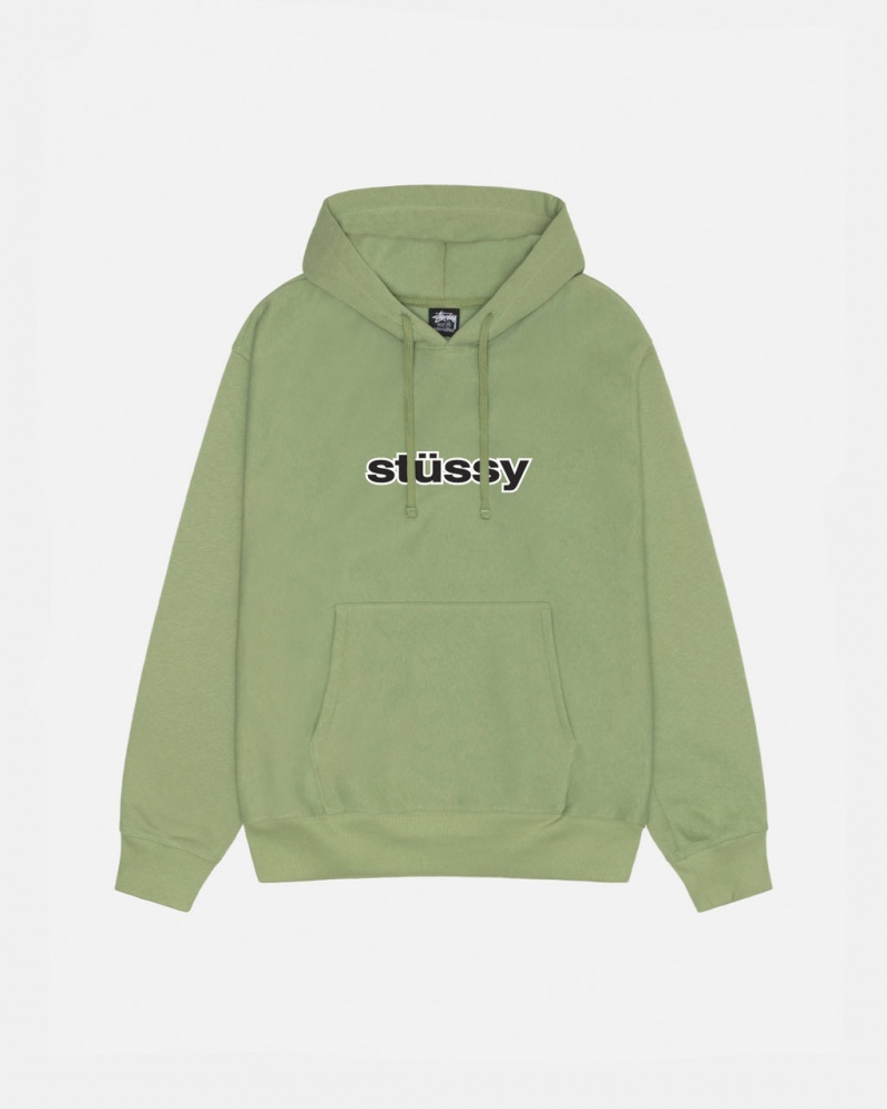 Stussy SS-Link Hoodie - Unisex Hoodies Zelene | XCZBH65111