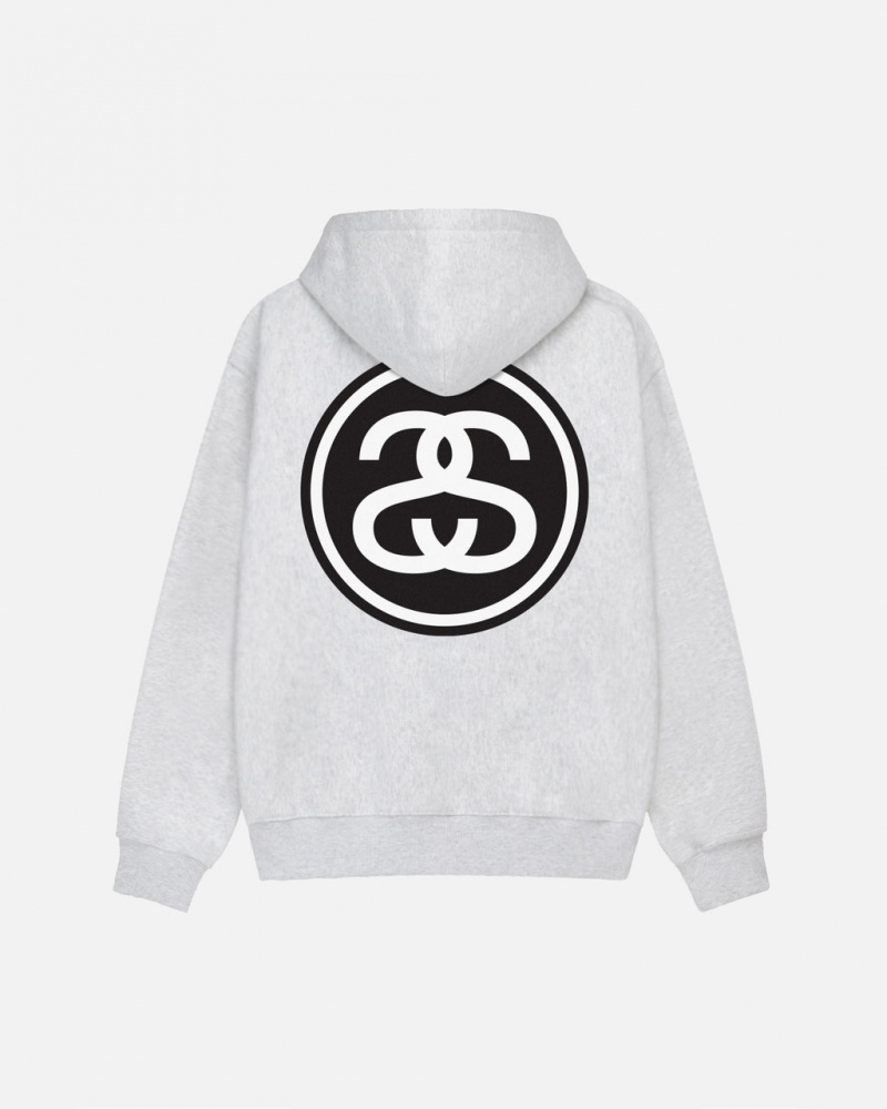 Stussy SS-Link Hoodie - Unisex Hoodies Šedé | CZDFL15151