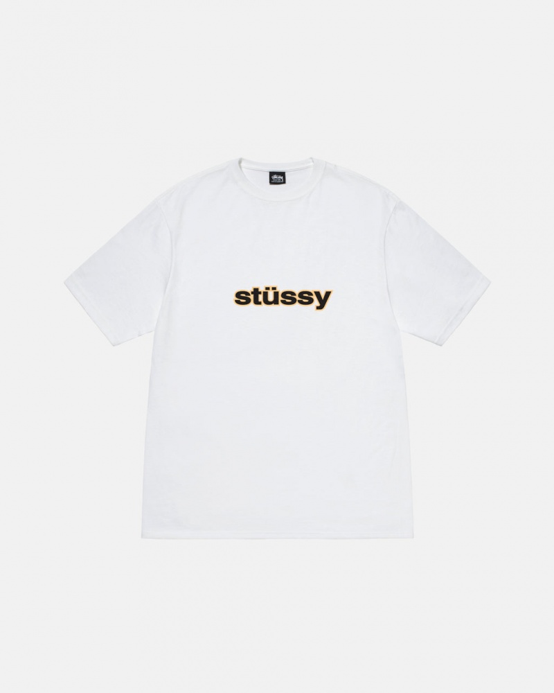 Stussy SS-Link Tee - Unisex Shortsleeve Bílé | CZDYB58533