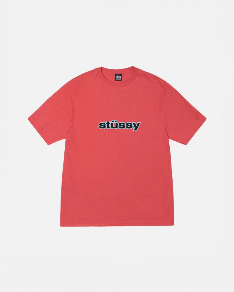 Stussy SS-Link Tee - Unisex Shortsleeve Červené | XCZBH73943