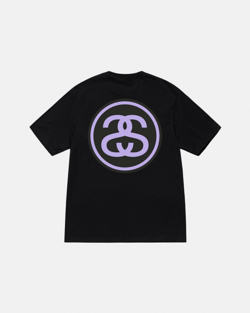 Stussy SS-Link Tee - Unisex Shortsleeve Černé | CZICD46530