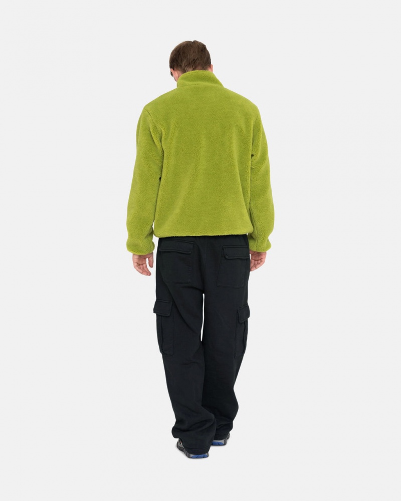 Stussy Sportovní Cargo Fleece Pant - Mens Pants Černé | CZDYB38853