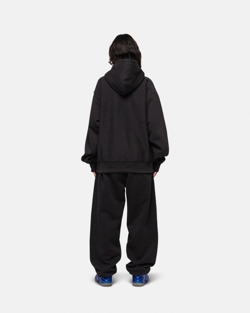 Stussy Stock Logo Sweatpant - Unisex Pants Černé | CZEAH15525