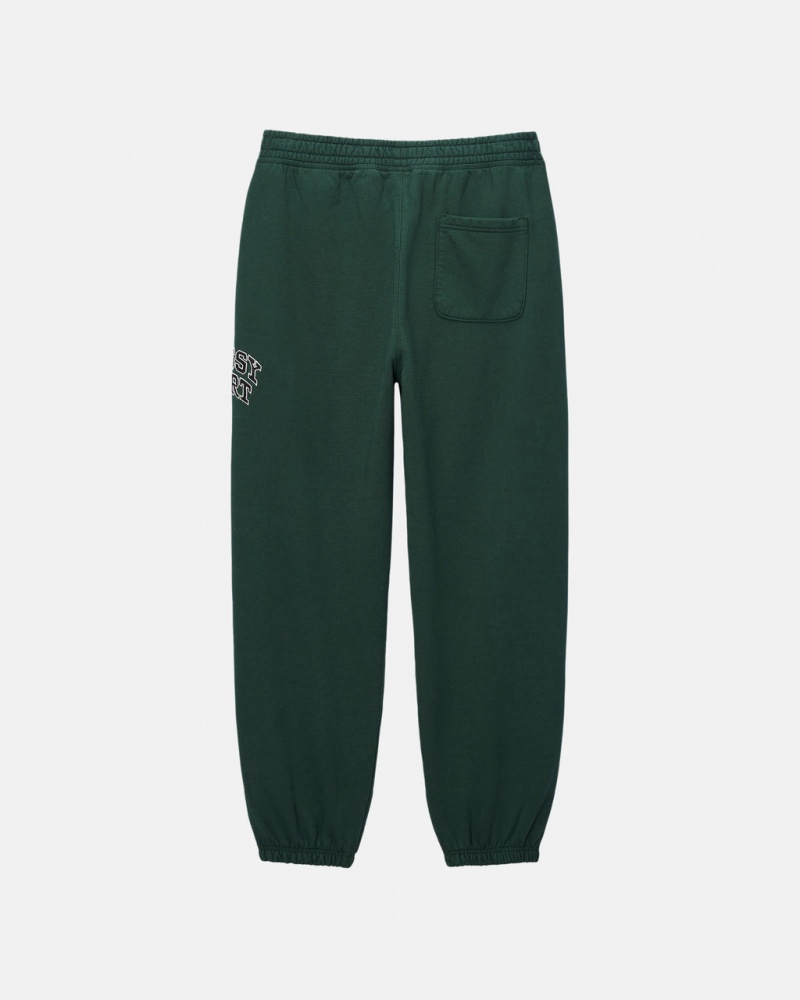 Stussy Stüssy Sportovní Sweatpant - Unisex Jeans Pants Tmavě Zelene | LCZTR30146