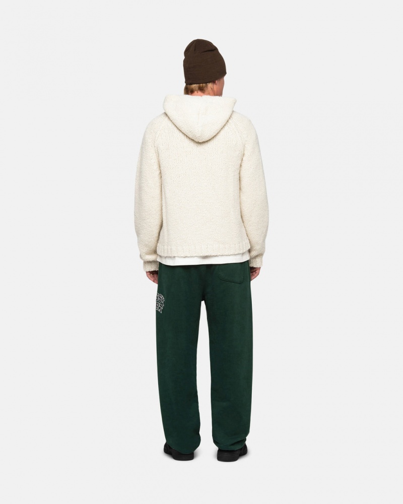 Stussy Stüssy Sportovní Sweatpant - Unisex Jeans Pants Tmavě Zelene | LCZTR30146