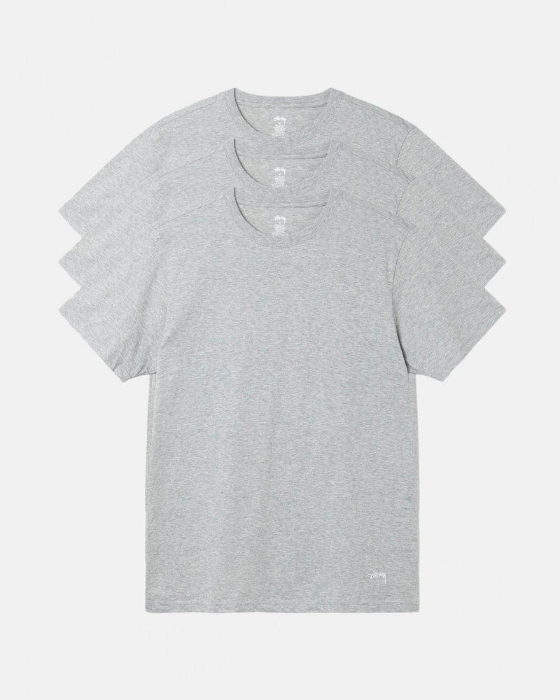 Stussy Stussy Undershirt - Unisex Sweaters Knits Šedé | GCZEC44414