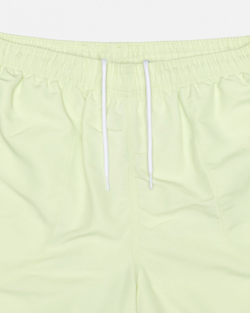 Stussy Vody Krátké Big Basic - Unisex Shorts Trunks Světle Zelene | DCZVO76264