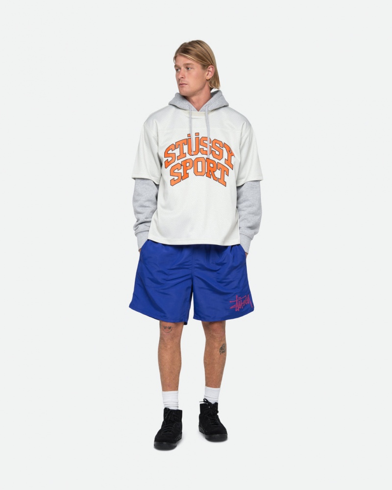 Stussy Vody Krátké Big Basic - Unisex Shorts Trunks Královská Modrá | TCZWZ67733