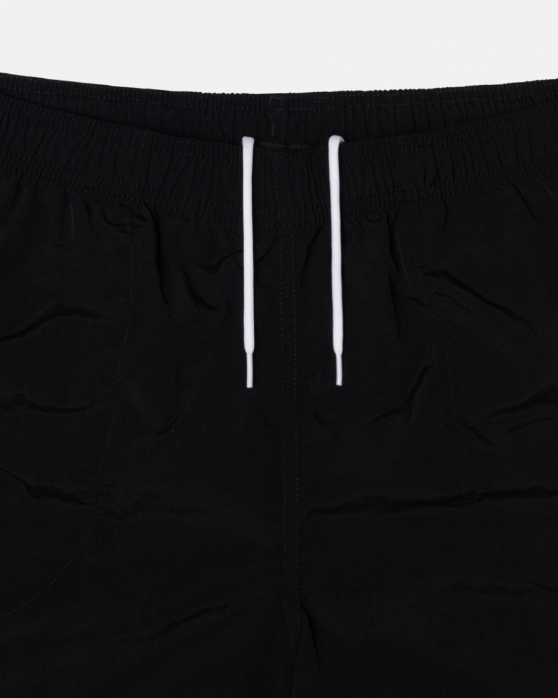 Stussy Vody Krátké Big Basic - Unisex Shorts Trunks Černé | QCZUV71934