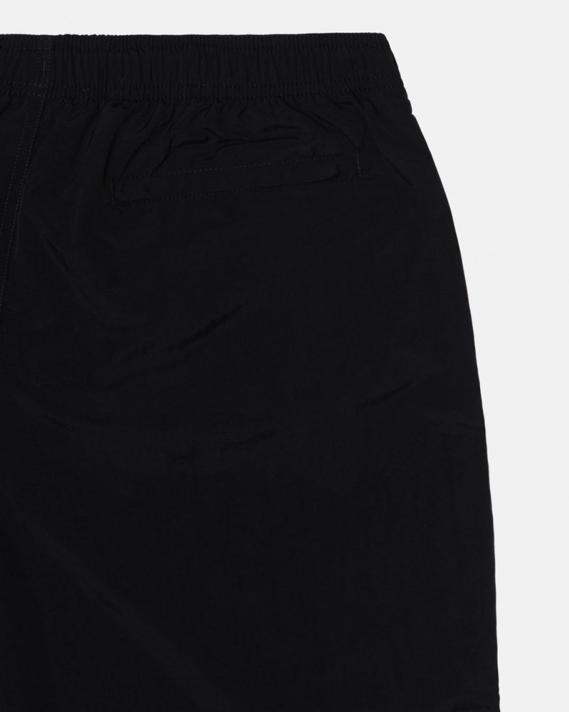 Stussy Vody Krátké Big Basic - Unisex Shorts Trunks Černé | QCZUV71934